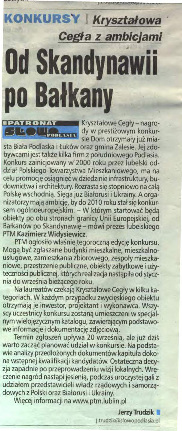 Od Skandynawii po Bałkany  (Słowo P